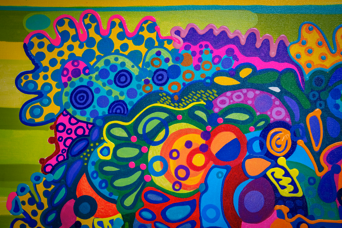 Birds of a Feather: gold-texture detail (3)