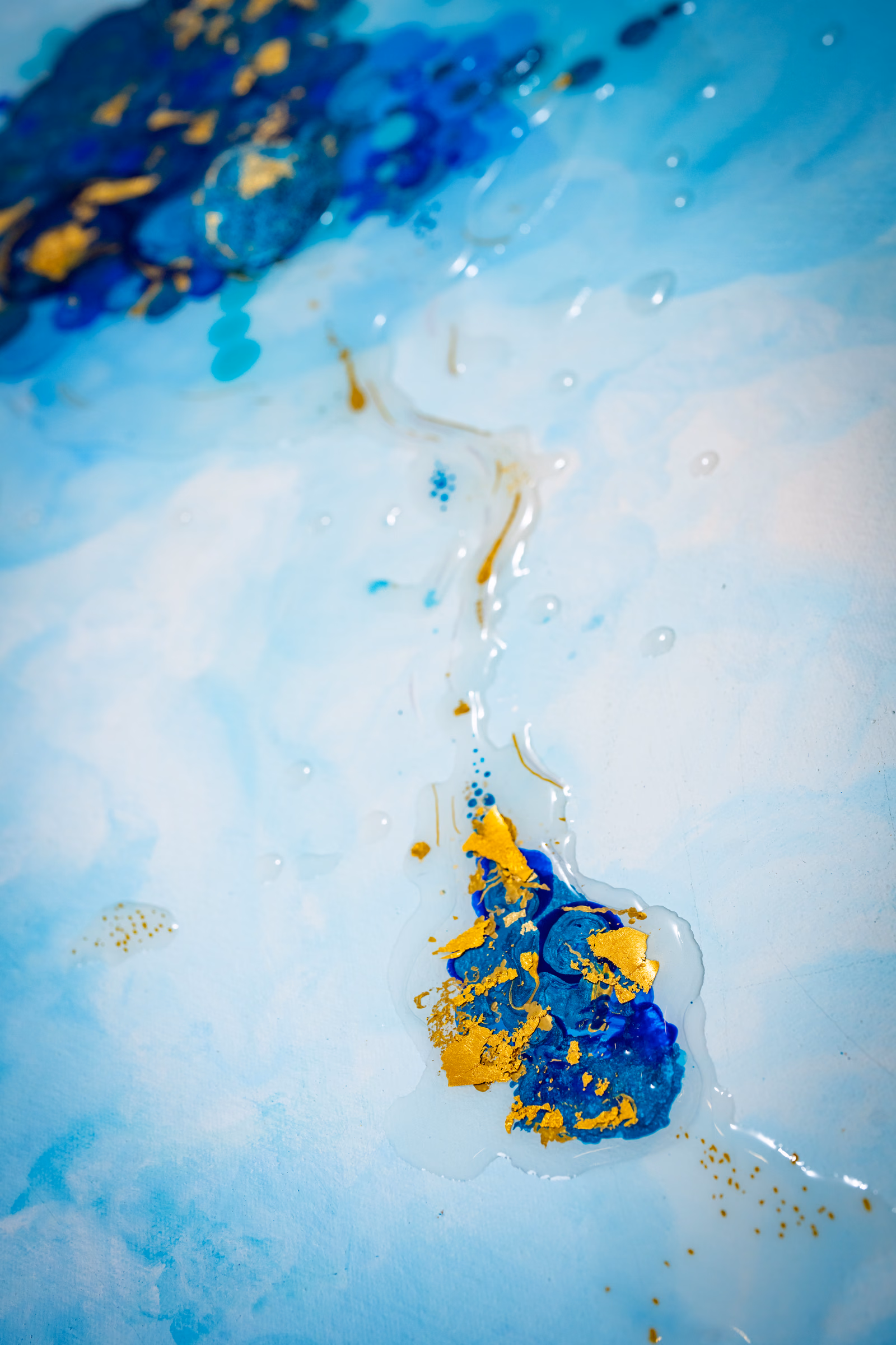 Origin / Drift I: overhead view