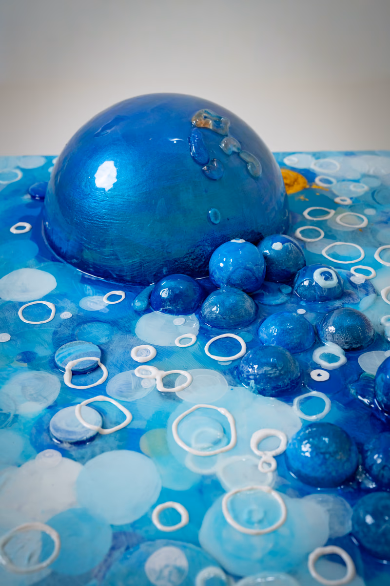 Origin Mass I: blue field detail 01