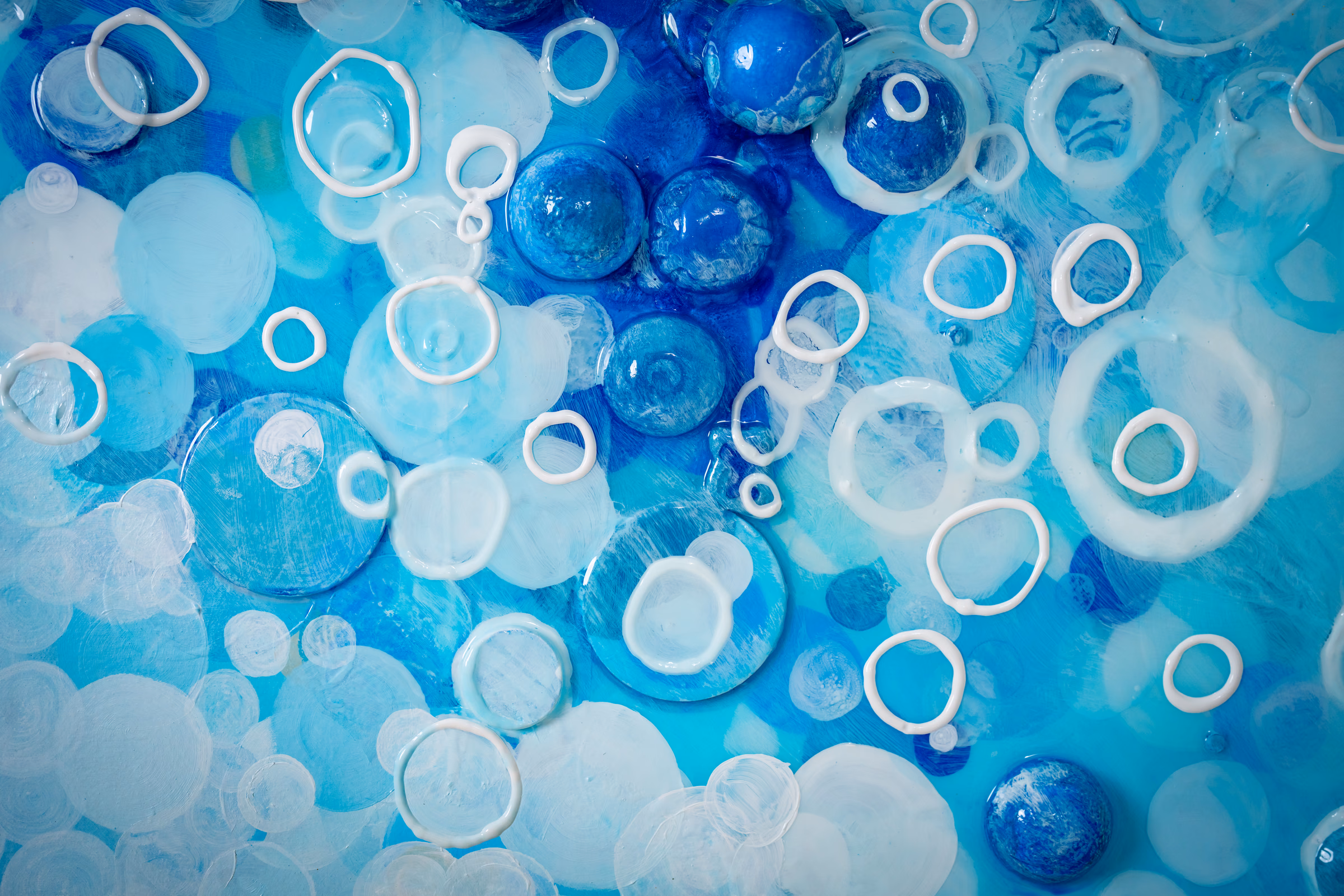 Origin Mass I: blue field texture detail 03
