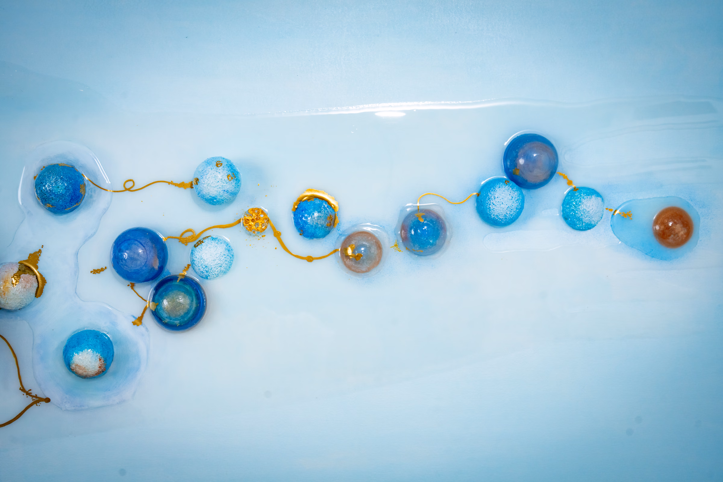 Origin / Release I: blue-field detail (2)